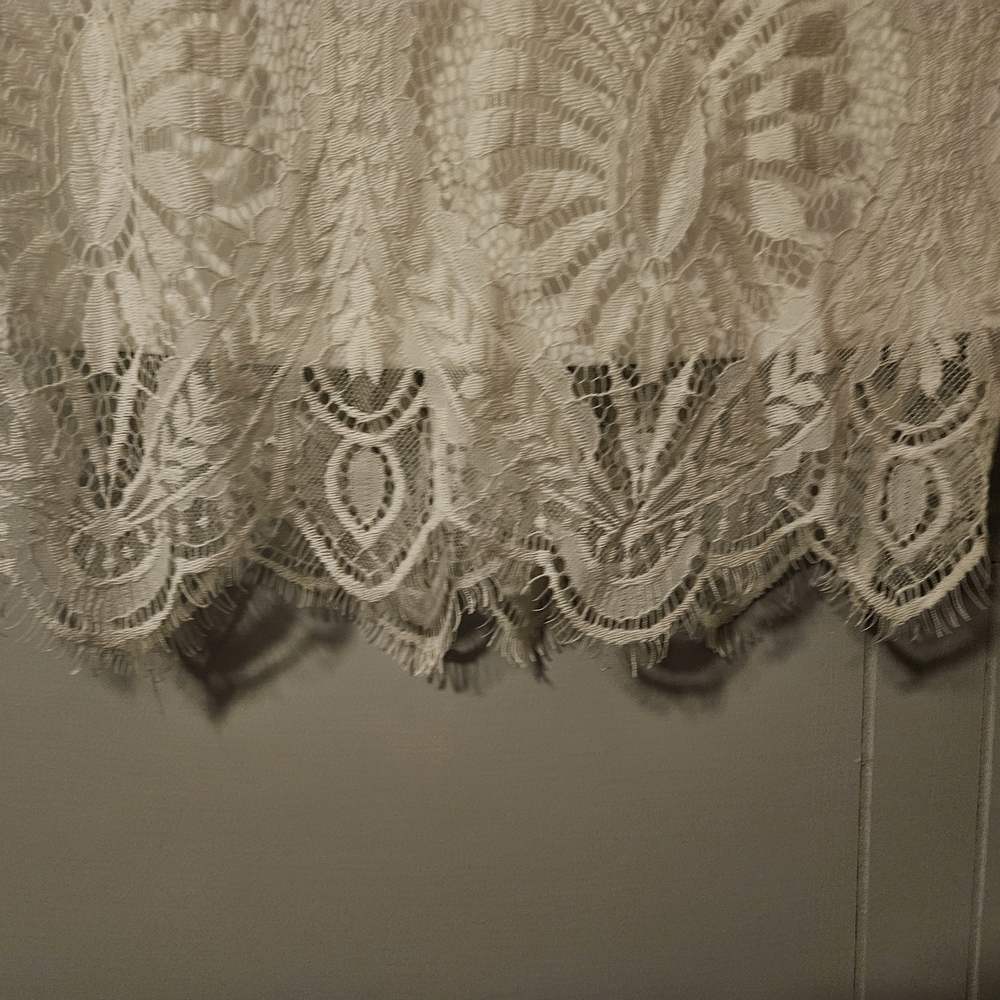 Chic White Lace Long Sleeve Dress - Picture 8 of 14